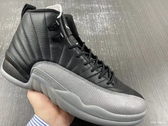 Kick Theory Jordan Air 12 Wolf Black Grey CT8013-019 0507